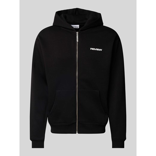 Bluza z kapturem zapinana na zamek błyskawiczny z logo Essentials ze sklepu Peek&Cloppenburg  w kategorii Bluzy męskie - zdjęcie 174169818