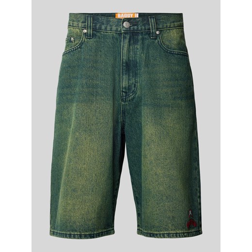 Szorty jeansowe o kroju baggy ze sklepu Peek&Cloppenburg  w kategorii Szorty - zdjęcie 174170749