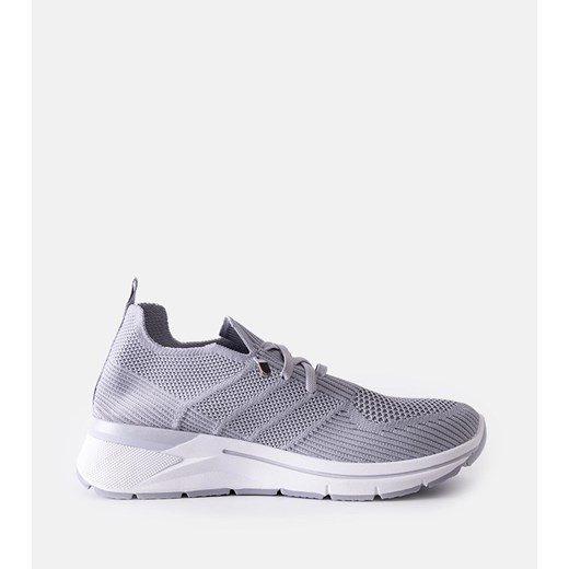 Szare wsuwane sneakersy Gaberla ze sklepu gemre w kategorii Buty sportowe damskie - zdjęcie 174171315