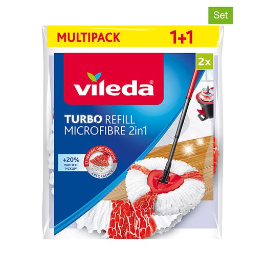 Vileda Nakładki (4 szt.) &quot;Turbo&quot; w kolorze białym ze sklepu Limango Polska w kategorii Akcesoria kuchenne - zdjęcie 174171419