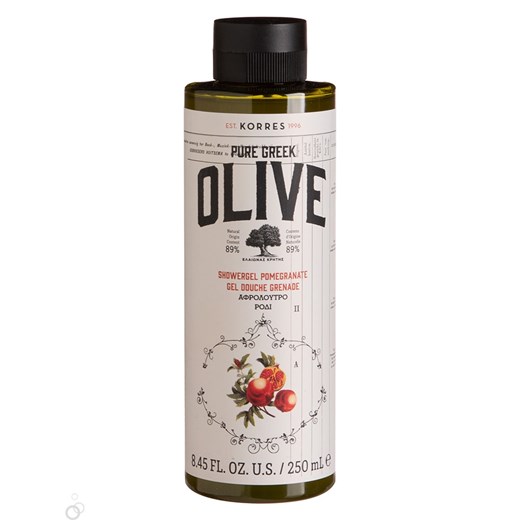 Korres Żel pod prysznic &quot;Pure Greek Olive Pomegranate&quot; - 250 ml Korres onesize wyprzedaż Limango Polska