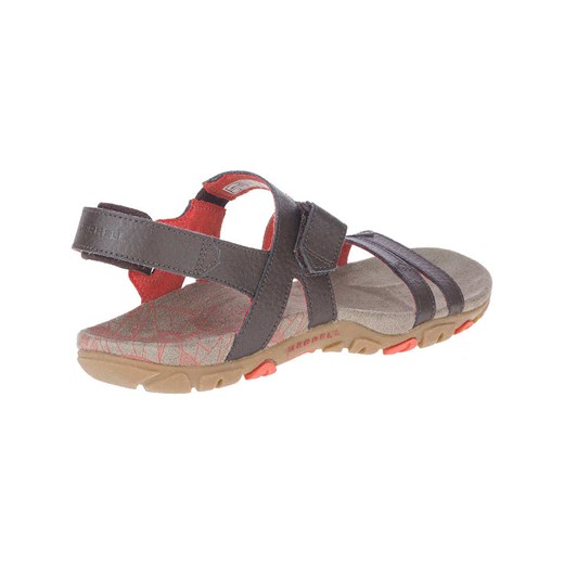 Sandały damskie Merrell casual płaskie z klamrą 