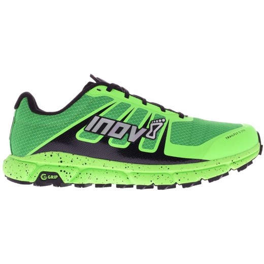 Buty do biegania Inov-8 TrailFly G 270 V2  001065-GNBK-S-01 zielone ze sklepu ButyModne.pl w kategorii Buty sportowe męskie - zdjęcie 174175299