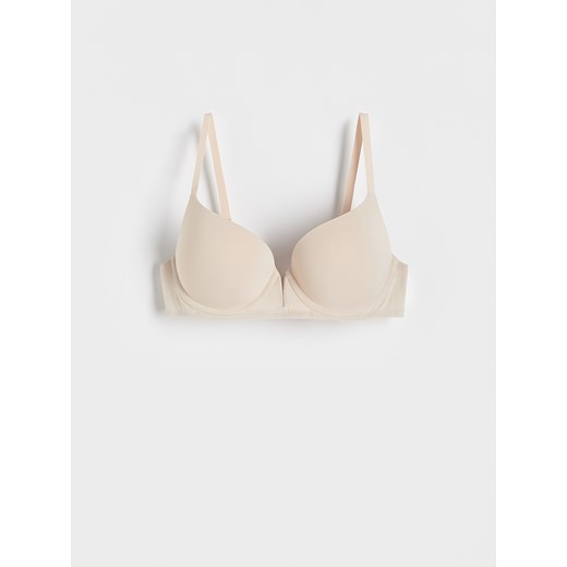 Reserved - Biustonosz push up - kremowy Reserved 70C Reserved