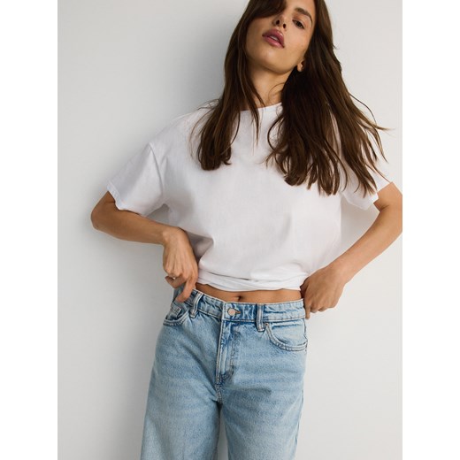 Jeansy damskie Reserved w miejskim stylu