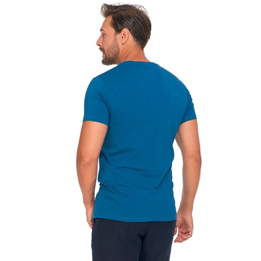 Koszulka t-shirt Moraj OTS1500-003 petrol blue Moraj 3XL okazja kontri.pl