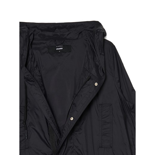Cropp - Czarna parka z kapturem - czarny Cropp M Cropp