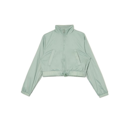 Cropp - Zielona kurtka bomber - zielony Cropp XS Cropp