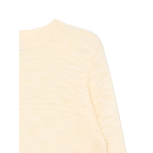 Cropp - Kremowy krótki sweter - kremowy Cropp S Cropp