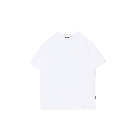 Cropp - Biały T-shirt z haftem - biały Cropp S Cropp