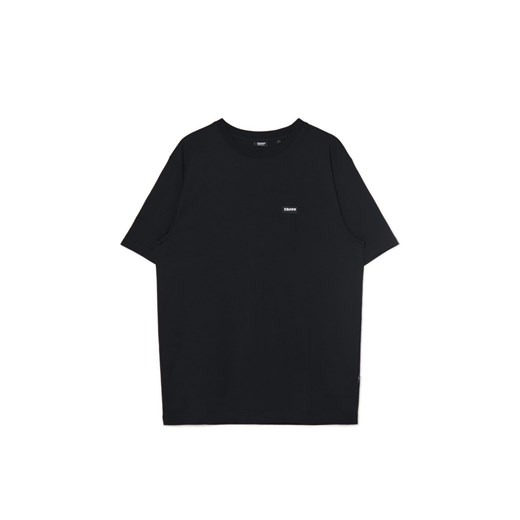 Cropp - Czarny T-shirt z haftem - czarny Cropp XS Cropp