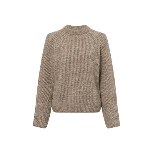 Nümph Damski sweter z dzianiny z zawartością alpaki - Nuzindi Kobiety melanżowy marmurkowy - id: 710970-0001-09900 - marki Nümph - 174293755 Nümph Damski sweter z dzianiny z zawartością alpaki - Nuzindi Kobiety melanżowy marmurkowy ze sklepu vangraaf w kategorii Swetry damskie - zdjęcie 174293755