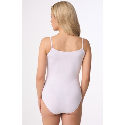 Białe body damskie Holly, Kolor biały, Rozmiar S, Babell ze sklepu Intymna w kategorii Bluzki damskie - zdjęcie 174296678
