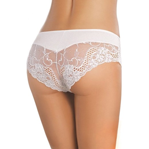Białe koronkowe figi damskie 130, Kolor biały, Rozmiar M, Gabidar ze sklepu Intymna w kategorii Majtki damskie - zdjęcie 174304836