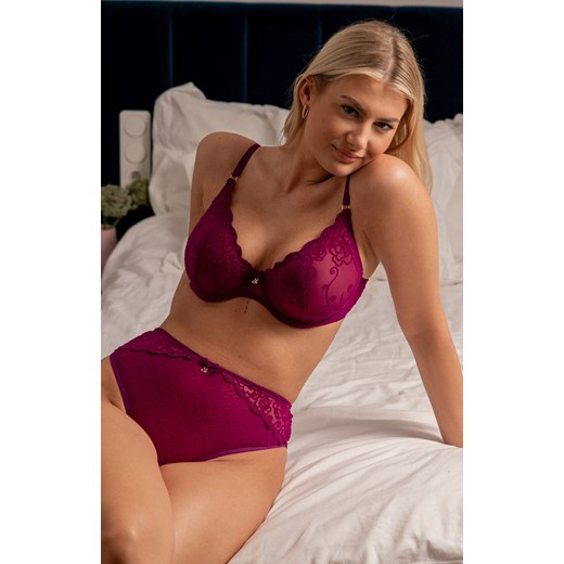 Samanta biustonosz miękki soft Ellen A152, Kolor fuksja, Rozmiar 70E, Samanta ze sklepu Intymna w kategorii Biustonosze - zdjęcie 174321026