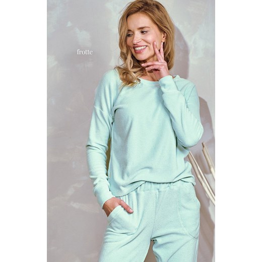 Ciepła piżama damska Jessie 3243, Kolor miętowy, Rozmiar S, Taro ze sklepu Intymna w kategorii Piżamy damskie - zdjęcie 174323535
