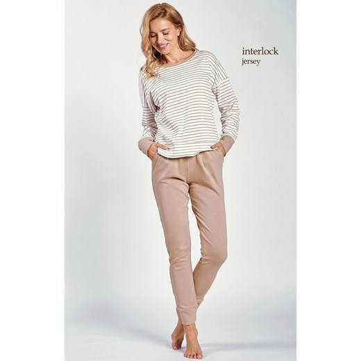 Bawełniana piżama damska Maggie 3226, Kolor ecru-beżowy, Rozmiar S, Taro ze sklepu Intymna w kategorii Piżamy damskie - zdjęcie 174323676