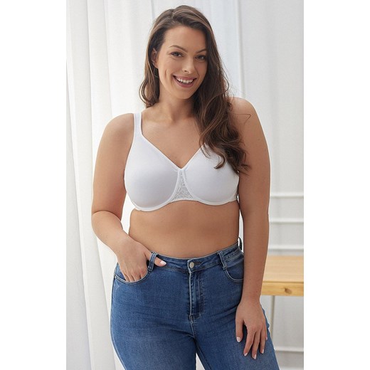 Triumph Comfort minimizer W X biustonosz soft 10166827, Kolor biały, Rozmiar 75C, Triumph ze sklepu Intymna w kategorii Biustonosze - zdjęcie 174324627