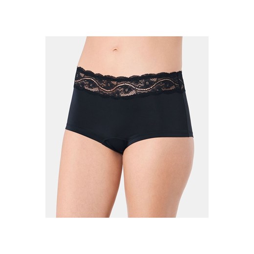 Triumph Lovely Micro shorty czarne majtki szorty damskie 10186128, Kolor czarny, Rozmiar L, Triumph ze sklepu Intymna w kategorii Majtki damskie - zdjęcie 174324667