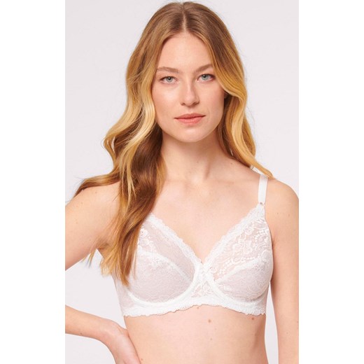Triumph Compliment W X biustonosz miękki soft 10166802, Kolor biały, Rozmiar 75C, Triumph ze sklepu Intymna w kategorii Biustonosze - zdjęcie 174324738