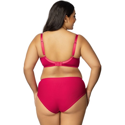 Biustonosz półusztywniany semi-soft malinowy Britney B-270, Kolor malinowy, Rozmiar 70E, Wies-MANN ze sklepu Intymna w kategorii Biustonosze - zdjęcie 174327657