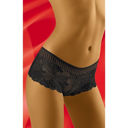 Fibi szorty, Kolor czarny, Rozmiar S, Wol-bar ze sklepu Intymna w kategorii Majtki damskie - zdjęcie 174328125