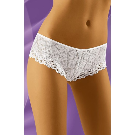 Ziva białe szorty, Kolor biały, Rozmiar S, Wol-bar ze sklepu Intymna w kategorii Majtki damskie - zdjęcie 174328348