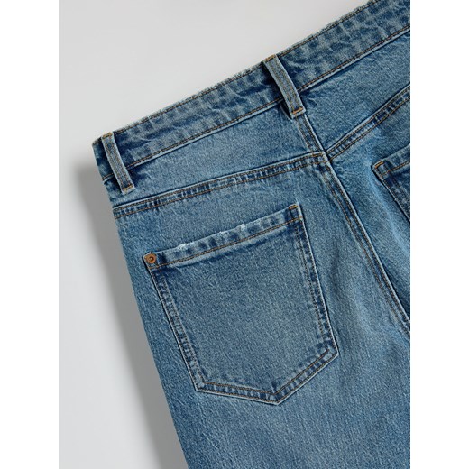 Jeansy damskie Reserved z elastanu 