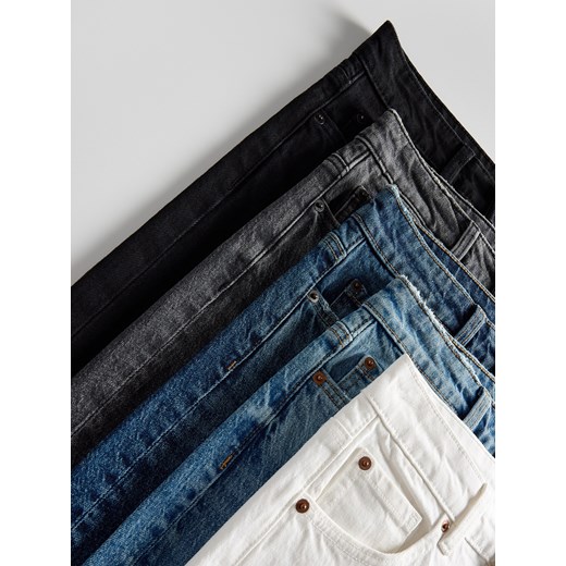 Jeansy damskie Reserved z elastanu 