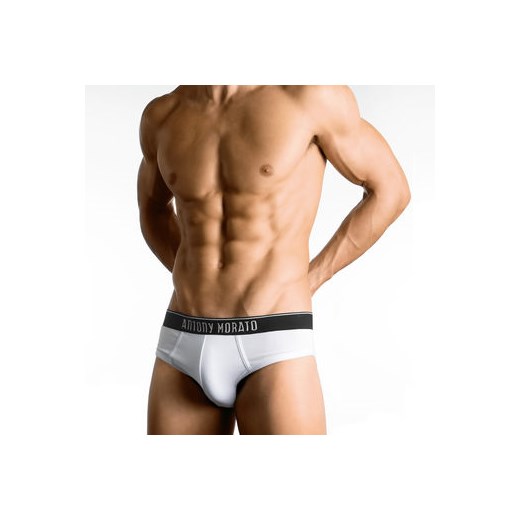 Morato Underwear - Briefs in elasticized jersey - solid color with logo morato-it  bawełna