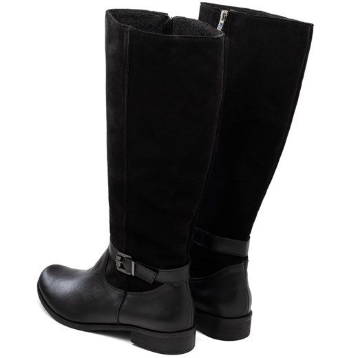 Kozaki Z348 czarne szerokie Seba 39 OdSzewca.pl