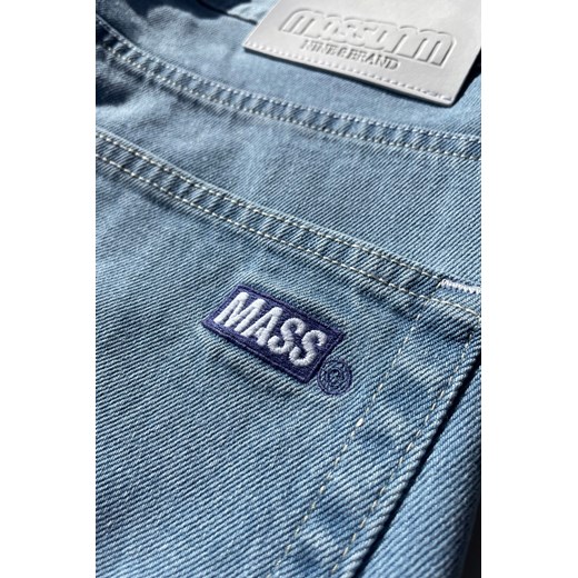 Spodnie Mass Denim Box Jeans Relax Fit - jasnoniebieskie Mass Denim 30 wyprzedaż shop.massdnm.com