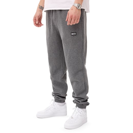 Spodnie dresowe Mass Denim Signature Patch Sweatpants szare Mass Denim S wyprzedaż shop.massdnm.com
