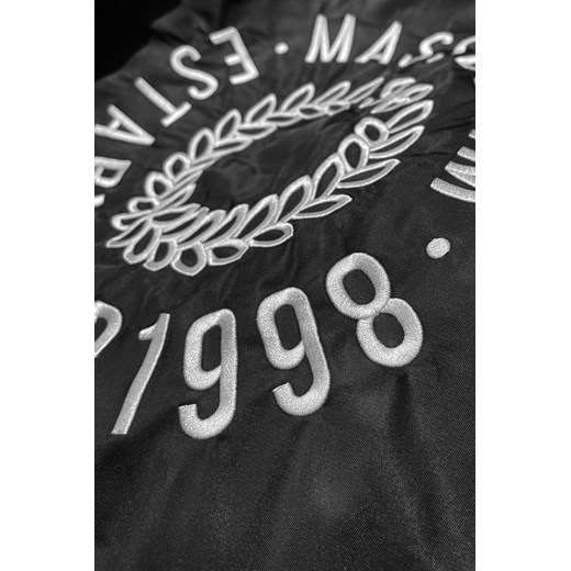 Kurtka zimowa Mass Denim Elementary Satin Jacket czarna Mass Denim XXL shop.massdnm.com okazyjna cena