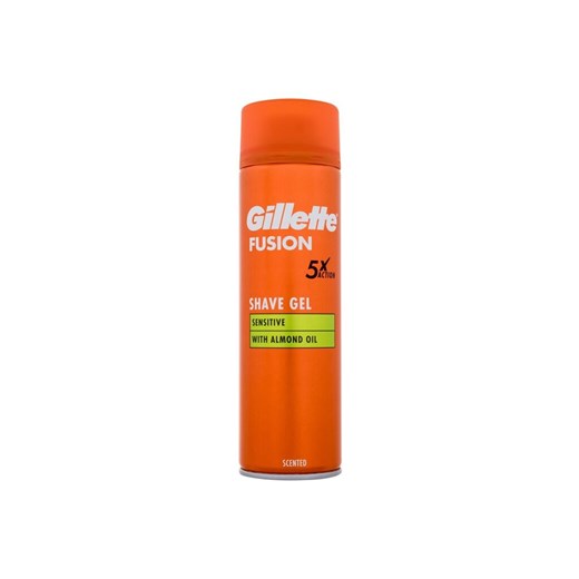 Gillette Fusion Sensitive Shave Gel Żel Do Golenia 200Ml Gillette mania-perfum,pl