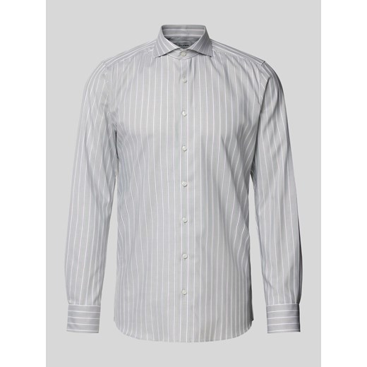 Koszula biznesowa o kroju slim fit z kołnierzykiem typu kent model ‘HAI’ ze sklepu Peek&Cloppenburg  w kategorii Koszule męskie - zdjęcie 174370798