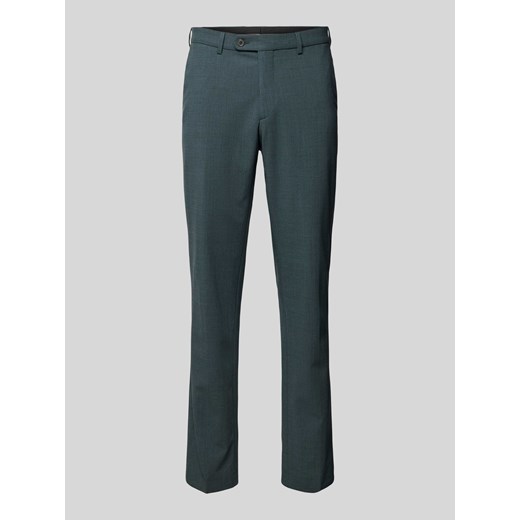 Spodnie do garnituru o kroju tapered fit z kieszeniami z tyłu model ‘Per-V’ ze sklepu Peek&Cloppenburg  w kategorii Spodnie męskie - zdjęcie 174370889