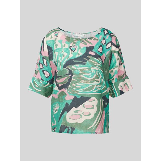 Bluzka z rękawem 1/2 ze sklepu Peek&Cloppenburg  w kategorii Bluzki damskie - zdjęcie 174371759