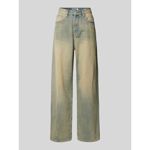 Jeansy o kroju super baggy ze sklepu Peek&Cloppenburg  w kategorii Jeansy damskie - zdjęcie 174372509