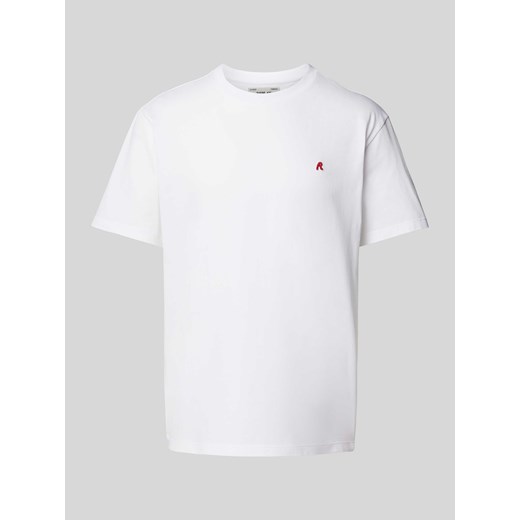 T-shirt z wyhaftowanym logo ze sklepu Peek&Cloppenburg  w kategorii T-shirty męskie - zdjęcie 174372539