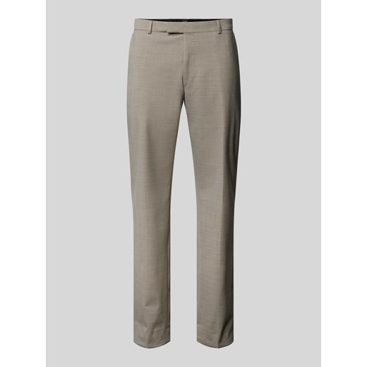 Spodnie do garnituru o kroju slim fit z kieszeniami z tyłu ze sklepu Peek&Cloppenburg  w kategorii Spodnie męskie - zdjęcie 174372778