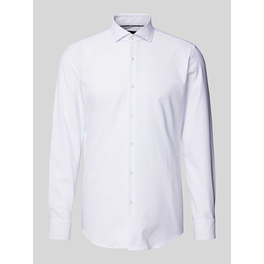 Koszula biznesowa o kroju slim fit z kołnierzykiem typu cutaway model ‘Hank’ ze sklepu Peek&Cloppenburg  w kategorii Koszule męskie - zdjęcie 174373085