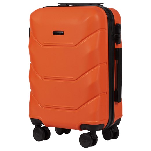 Walizka kabinowa Wings Peacock 3.0  20" ORANGE ze sklepu WINGS w kategorii Walizki - zdjęcie 174375316