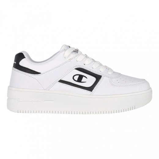 Damskie sneakersy Champion Foul Play Plat Element Bs Low Cut Shoe - białe ze sklepu Sportstylestory.com w kategorii Buty sportowe damskie - zdjęcie 174387457