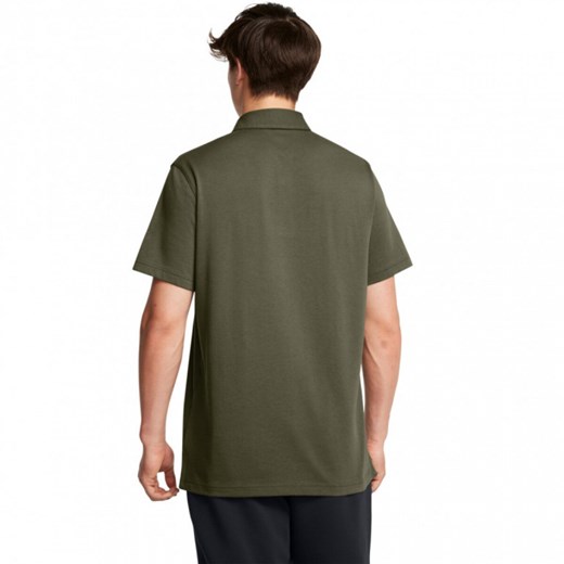 Męska koszulka polo Under Armour UA Icon Polo - oliwkowa/khaki ze sklepu Sportstylestory.com w kategorii T-shirty męskie - zdjęcie 174387777