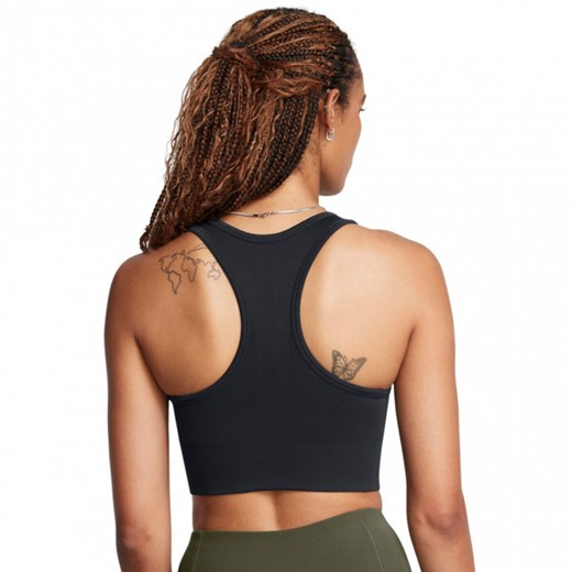 Biustonosz treningowy Under Armour Vanish Seamless Mid Bra - czarny Under Armour M Sportstylestory.com