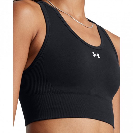 Biustonosz treningowy Under Armour Vanish Seamless Mid Bra - czarny Under Armour S Sportstylestory.com