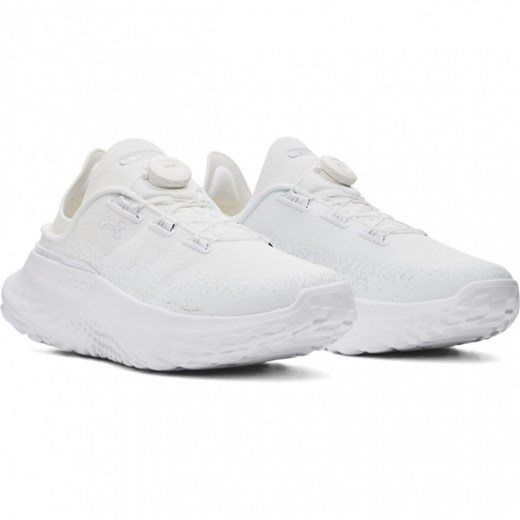 Buty treningowe uniseks Under Armour UA Slipspeed Mega Ripstop - białe ze sklepu Sportstylestory.com w kategorii Buty sportowe damskie - zdjęcie 174387937