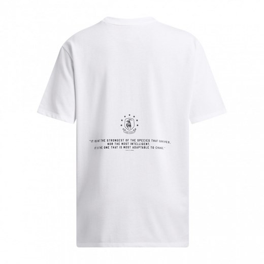 Damska koszulka treningowa Under Armour UA Project Rock W Campus T Q3 - biała Under Armour XXL Sportstylestory.com