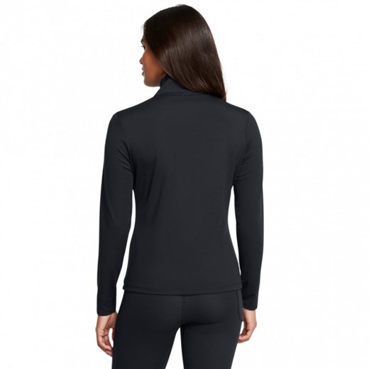 Damski longsleeve treningowy rozpinany Under Armour Motion Jacket Emea - czarny ze sklepu Sportstylestory.com w kategorii Bluzki damskie - zdjęcie 174388369